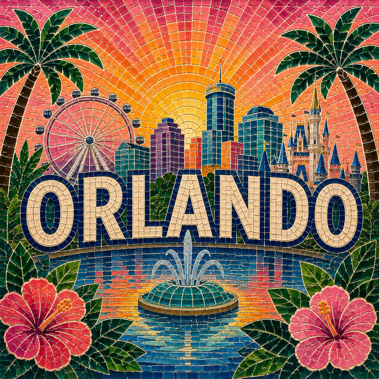 Turkish Mosaic Lamp Workshop — Orlando